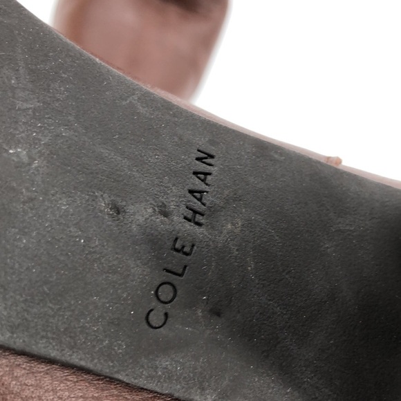 Cole Haan Signature Grand OS Booties Size 11B (H15-BR W02757 11B) Golden Buckle - Picture 9 of 14